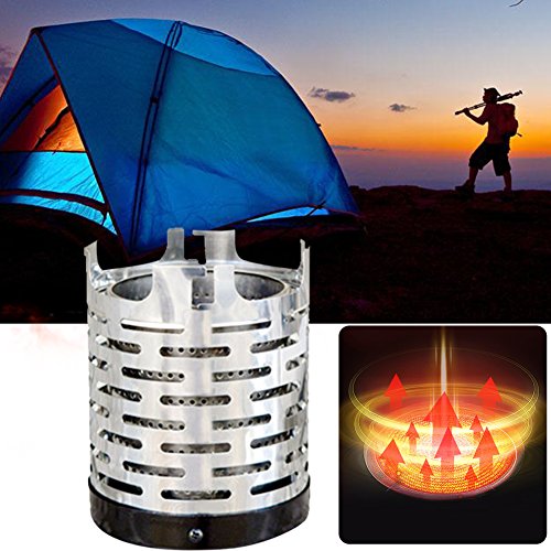Junda Portable Camping Stove Mini Tent Heating Stove For Outdoor Backpacking Hiking Traveling Bbq #TOP4
