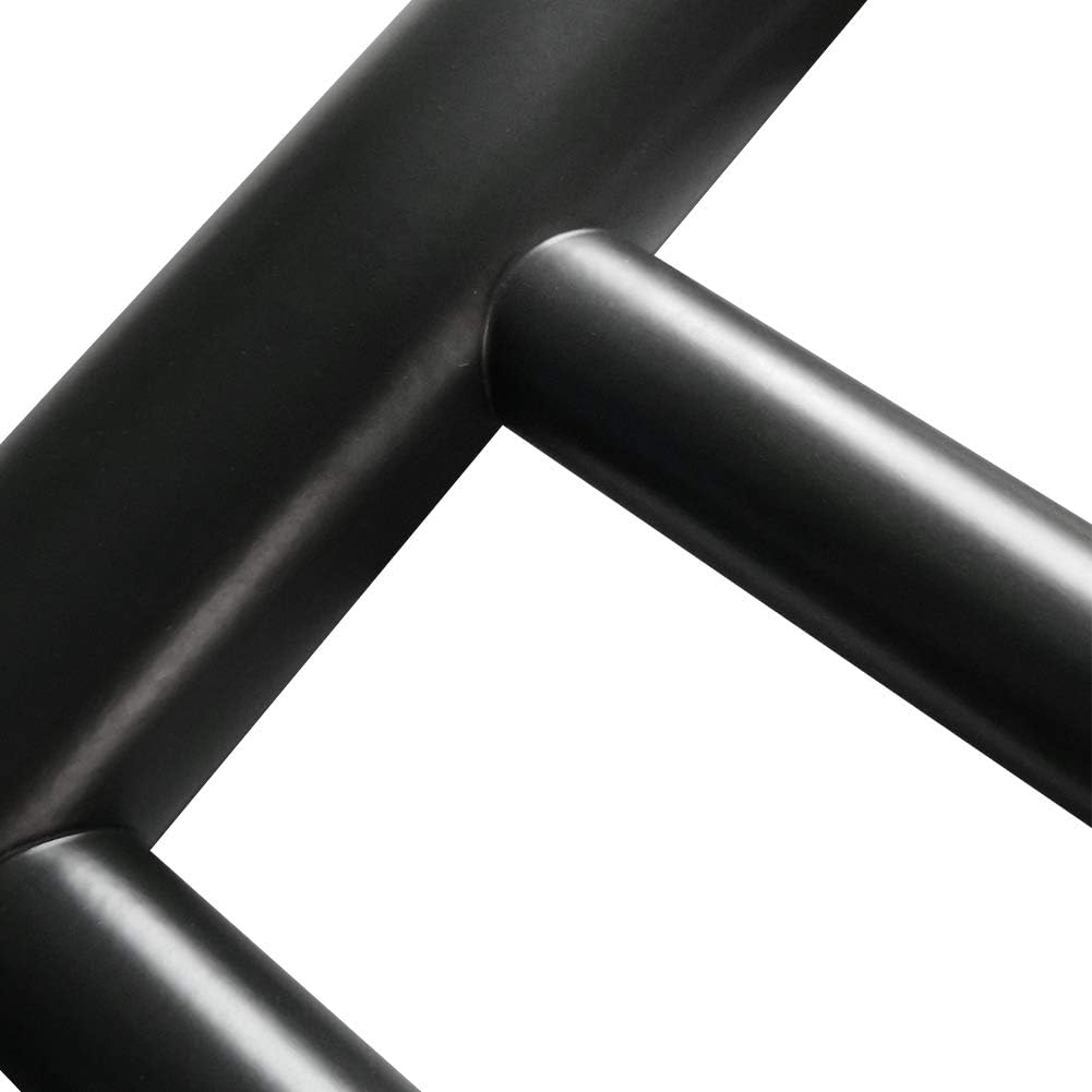 Matte Black Wall Mounted 8-Bar Electric Towel Warmer