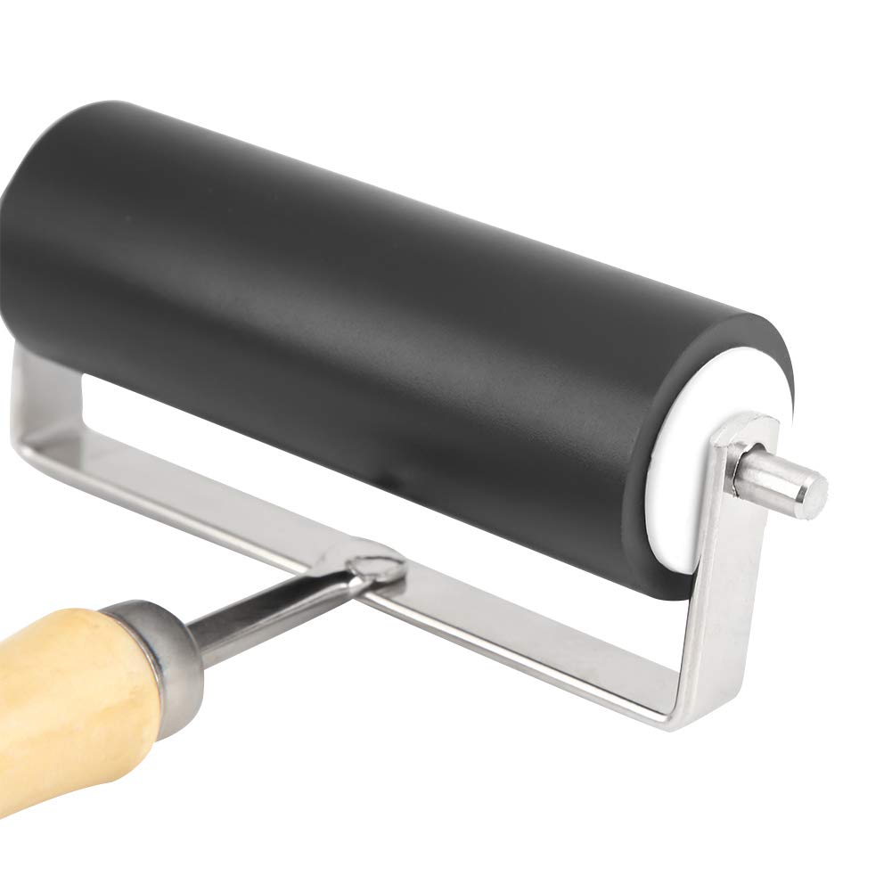 Rouleaux Encreur EACHPT - Pack De 4 Brayers En Caoutchouc Pour Gravure Et Impression Artistique