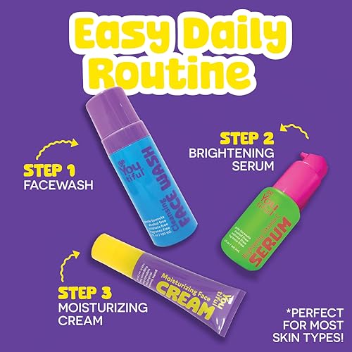 BeYOUtiful Face Moisturizer, Preppy Skin Care for Teens, Tweens, and Kids, Hydrating Face Cream for Dry Skin, Girls and Boys Gifts, 1.69 fl oz, Ages 8-17