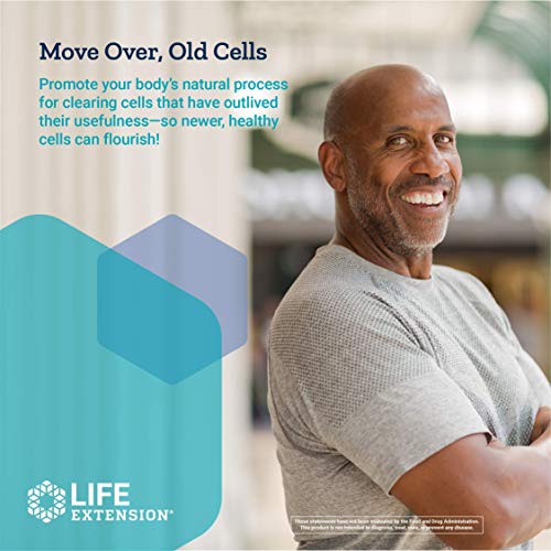 Life Extension Bio-Fisetin, Fisetin, Galactomannans From Fenugreek Seed, Cellular Health, Cognitive Health, Longevity, Gluten-Free, Vegetarian, Non-Gmo, 30 Vegetarian Capsules #TOP5