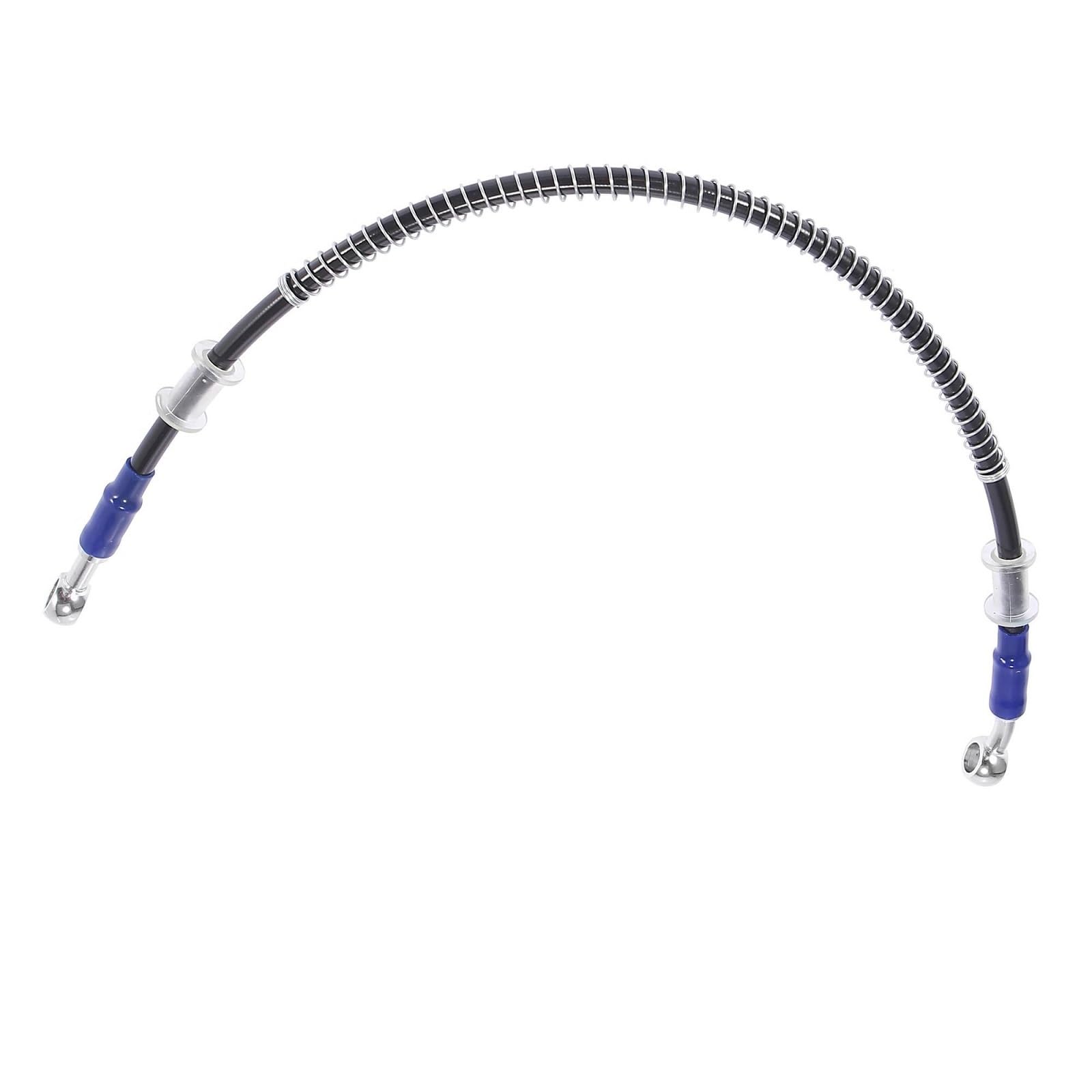 Motorbike Part Motorcycle Braided Brake Clutch Oil Hoses Line Pipe Throttle Gas Fuel with Spring 50cm