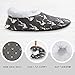 Grey Hockey Player Black Boys Girls House Slippers Kids Toddler Home Shoes Winter Indoor Shoe XS