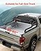 VEVOR Truck Bed Roll Bar, Universal Adjustable Sport Bar, with Luggage Rack for Full-Size Pickup/ 1997-2024 Ford F-150, Carbon Steel Construction with LED Brake Light, Rust-Resistant Coating