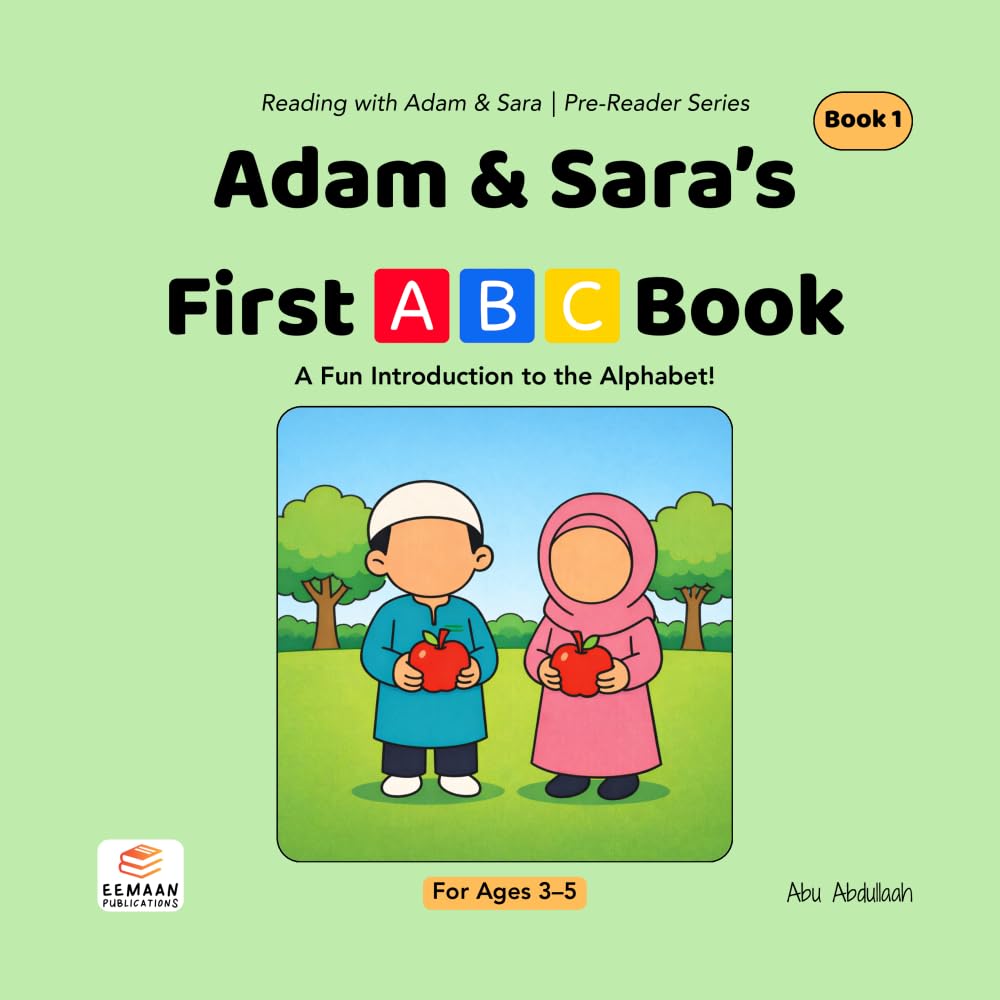 Adam & Sara’s First ABC Book: A Fun Introduction to the Alphabet (Reading with Adam & Sara: Level 0 – Pre-Reader)