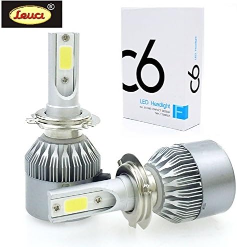 Leuci H7 C6 LED 36W/3800LM Headlight Bulb , White.