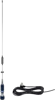 PNI Paquete de Antena ML75 CB y Cable de Montaje PNI T601, Longitud 75 cm, 26-28 MHz, 300 W, Plegable