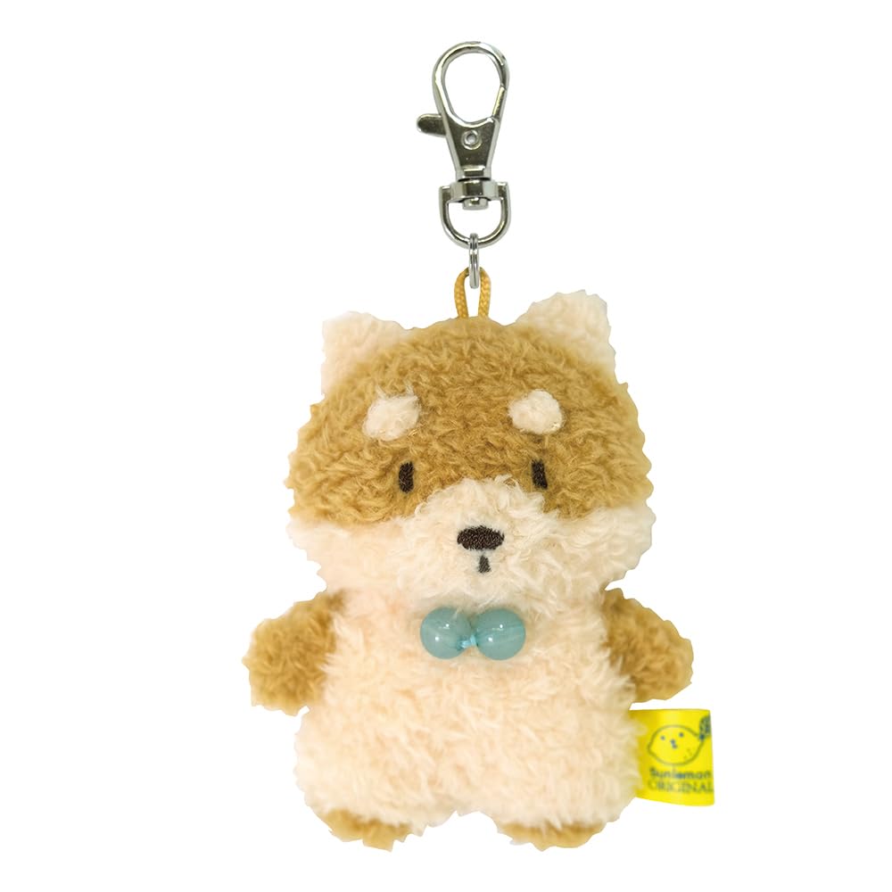 Amazon.co.jp: サンレモン ふわふわたっとん キーチェーン しばいぬ BE