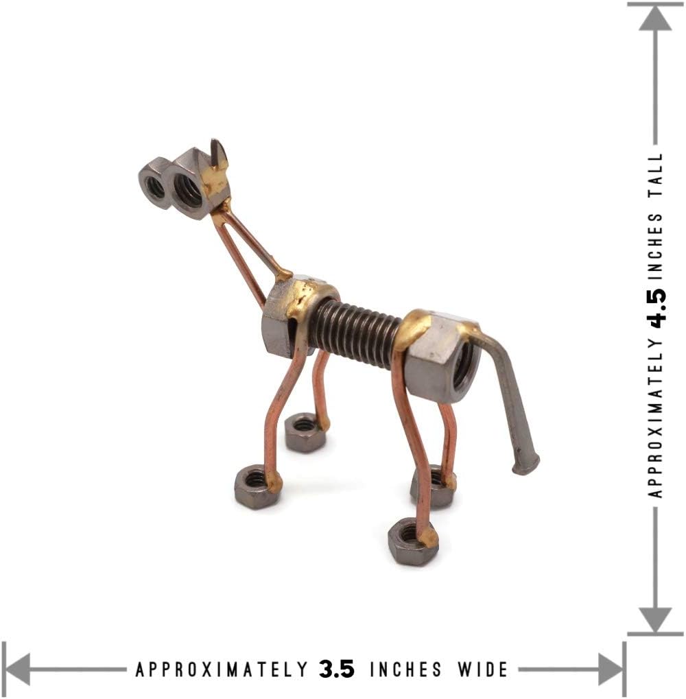 Horse Collectible Handmade Metal Art Figurine, Desk Accessories, Trophy, Boss Gift, Office Décor, Farm Animal