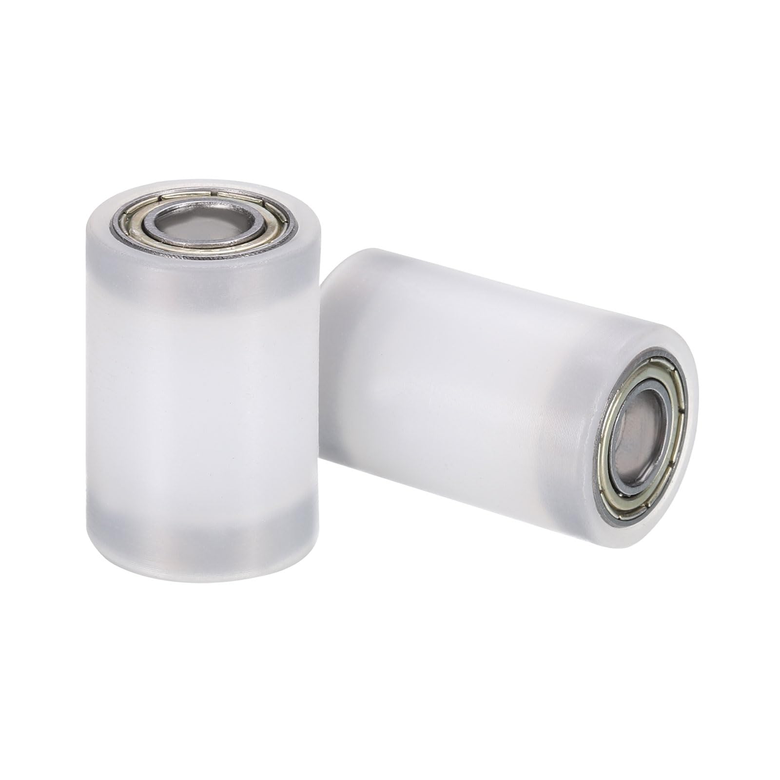 uxcell 2Pcs Nylon Roller Wheel with Bearings, 5/8" Bore x 1-7/8" Width x 4-3/4" Length, CNC Guiding Wheel Flat Belt Idler, Nylon Pulley (White) — Amazon image 25