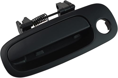 Miniatura 352 de TRQ Manija de puerta exterior texturizada LH del conductor trasero para Chevy GMC Pickup Truck SUV