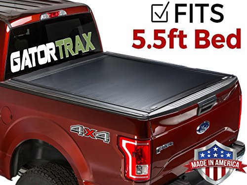 Gatortrax Retractable Tonneau Truck Bed Cover 2015 2018 Ford F150 5 5 Ft Bed Matte Buy Online In Brunei At Desertcart