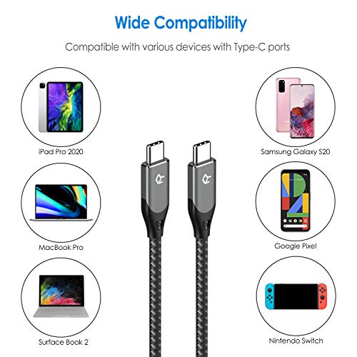 Rankie Cavo USB C a USB C 100W, Cavo di Ricarica