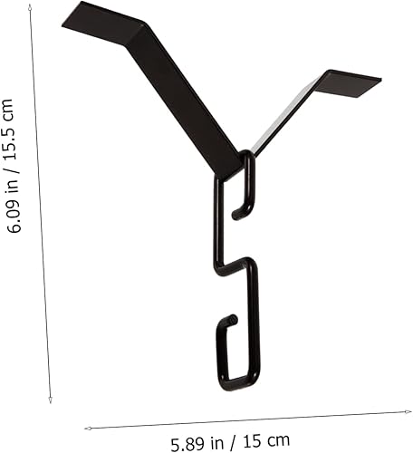 Miniatura 3 de CIMAXIC Juego de 2 ganchos de cadena de lluvia, cadena de lluvia, gancho de repuesto, tazas de lluvia, gancho de cadena de lluvia, gancho de