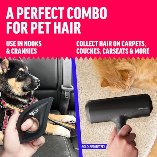 ChomChom Roller Detailer — Compact Reusable Pet Hair Remover for Car & Furniture Crevices — view 7