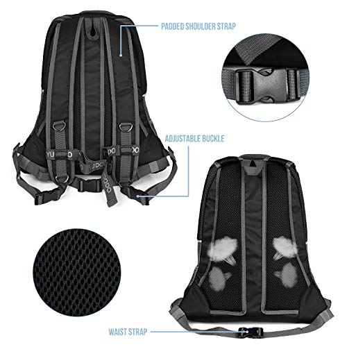 YUDODO Dog Carrier Backpack Pet Dog Carrier Front Pack Breathable Head Out Reflective Safe Warm Doggie Carrier Backpack… - Image 5