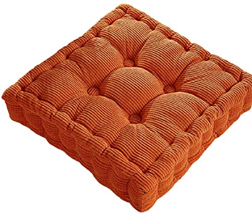 Cuscino per sedia in cotone extra spesso, per sedie e panche, cuscino da pavimento per sala da pranzo, cucina, esterni e patio, qualità premium e supporto confortevole