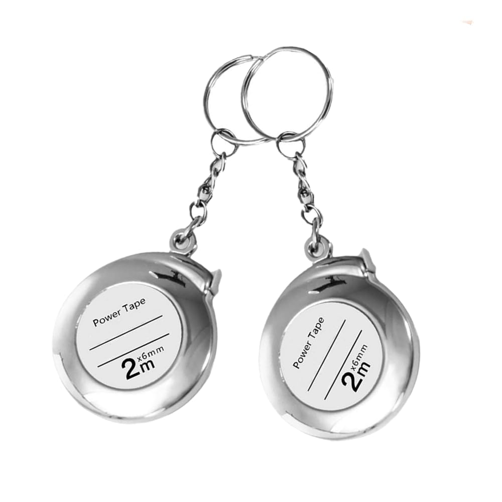 Selxran Mini Tape Measure Bulk,2 Pcs Functional Pocket Tape Measure