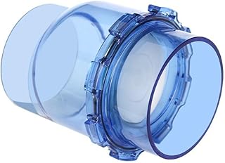 排水逆流防止弁 50/110チェックバルブ 透明防臭 キッチン家庭用 メンテナンス簡単 下水逆流防止 汚水用チェックバルブ 悪臭防止用止水弁 排水管用一方向弁(50mm)