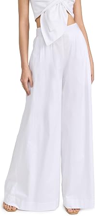 JBQ Womens Harper Pants, White, L