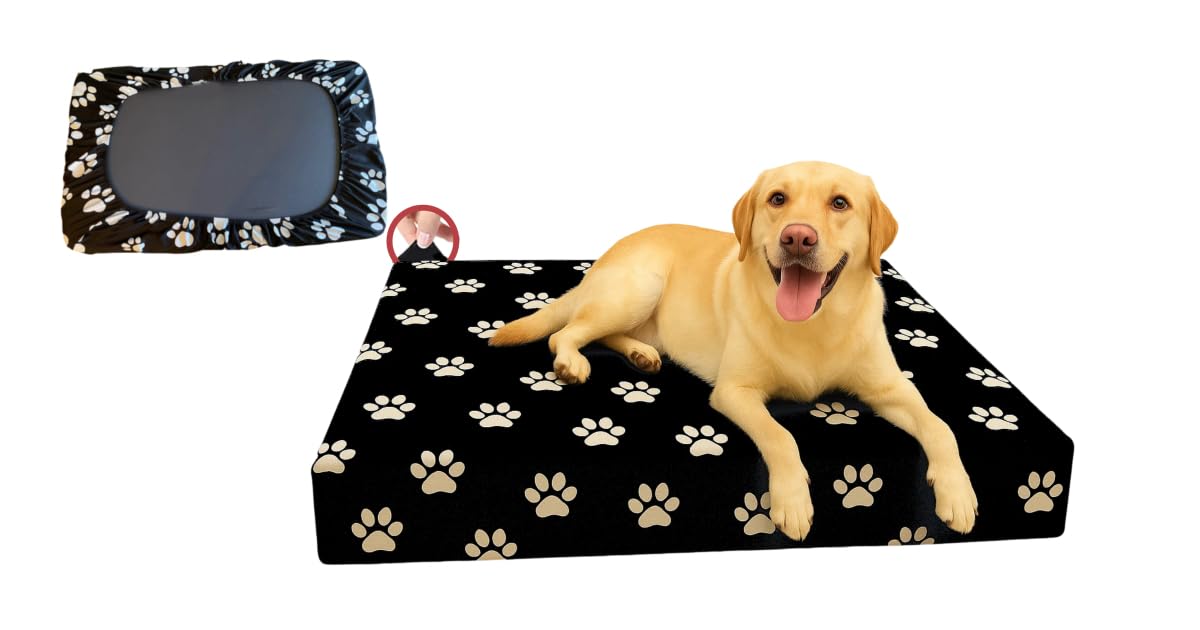 Amazon.com : DUKE&LEFTY Furever Dogbed SLIPCOVER-Stretchy