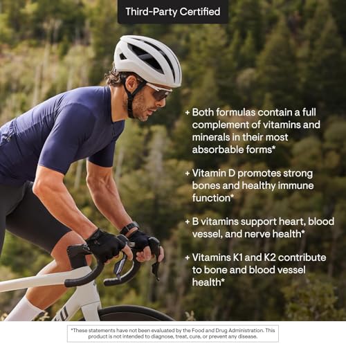 Image of THORNE - Multi-Vitamin Elite - Daily Nutritional Supplement - Two Formulas Support Cellular Energy Production, Restful Sleep & More* - Third-Party Certified - Gluten, Dairy & Soy-Free - 180 Capsules