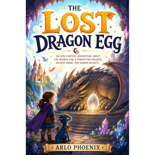 The Lost Dragon Egg Audiolibro Por Arlo Phoenix arte de portada