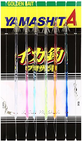 YAMASHITA Squid Fishing Pro Sabiki KRT 14-1, 6 Pieces
