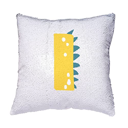 Coussin Sequin Doré à offrir pour anniversaire enfant unique - 4
