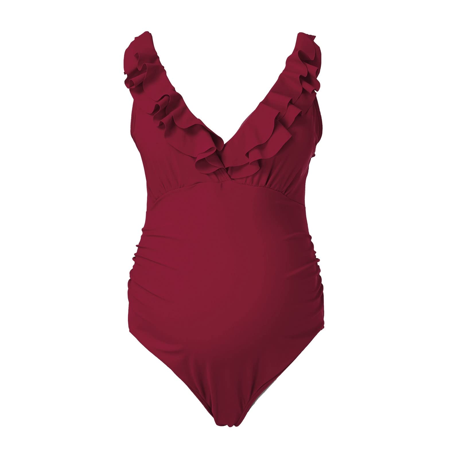 Traje de baño de maternidad Bikini de una pieza para el embarazo atractivo traje de baño de maternidad traje de baño de maternidad