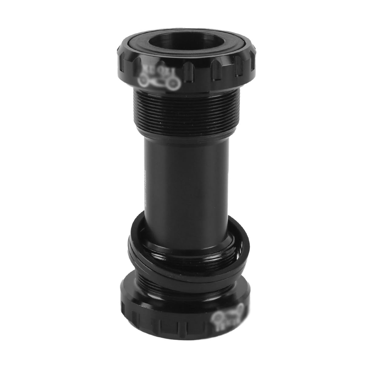 Nero mountain bike 68-73mm movimento centrale filettatura guscio BC1.37 tipo guarnitura cuscinetto a sfere in ceramica integrato bici asse centrale