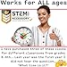 OWLCONIC Non Ticking Kids Clock for Kids Learning to Tell Time, Telling Time Teaching Clock for Kids, Wall Clock Kids, Classroom Clock, Kids Learning Clock, Silent Kids Clocks for Bedrooms.