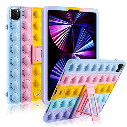 for iPad Air Case 4th Gen 10.9 with Stand iPad Pro 11 Cases 3rd 2nd Gen (2021/2020/2018) Fidget Pop Toys Push It Bubble Silicone Protective Cover for Women Kids for iPad Air Case 4th 10.9/iPad Pro 11 for iPad Air Case 4th Gen 10.9 with Stand iPad Pro 11 Cases 3rd 2nd Gen (2021/2020/2018) Fidget Pop Toys Push It Bubble Silicone Protective Cover for Women Kids for iPad Air Case 4th 10.9/iPad Pro 11