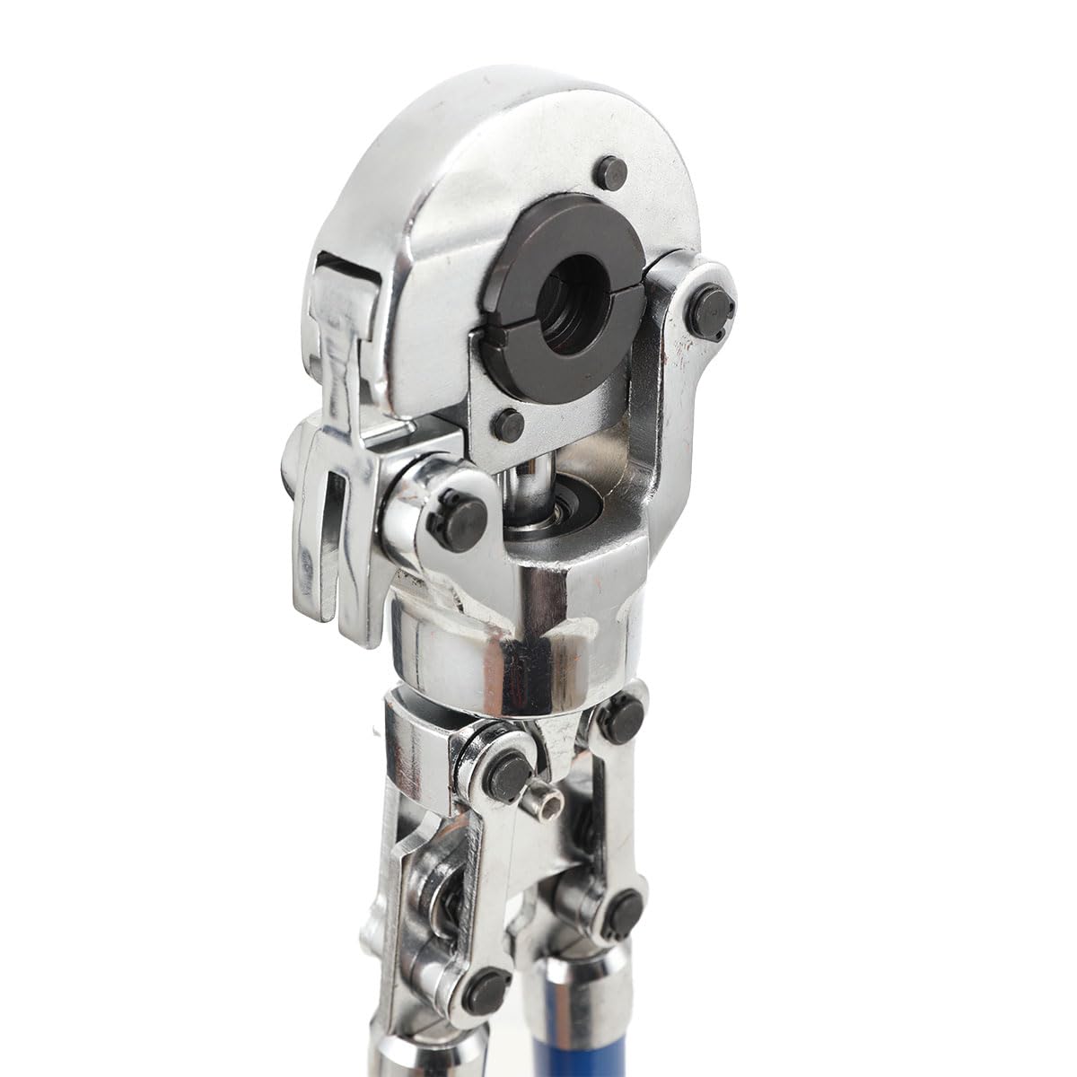 Pinza per Serra Multistrato, Pinza a Pressa Professionale con Profilo a V e TH, Testa Rotante a 360 °, Pressatrice Tubi Manuale per Tubi in Rame, Alluminio,Pex, Tubo in Acciaio Inox Sottile