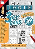 Mix-Logik 3er-Band Nr. 13: Rätsel fürs Auge (Mix Logik 3er-Band: Logik-Rätsel, Band 13)