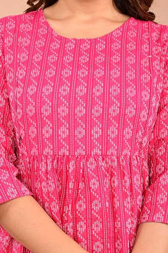 Image of Shantika Women's Maternity Dress Feeding Kurti with Zippers