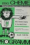 bsg chemie leipzig tabelle  Prg. BSG Chemie Leipzig - FC Rot-Weiß Erfurt 06.05.1972
