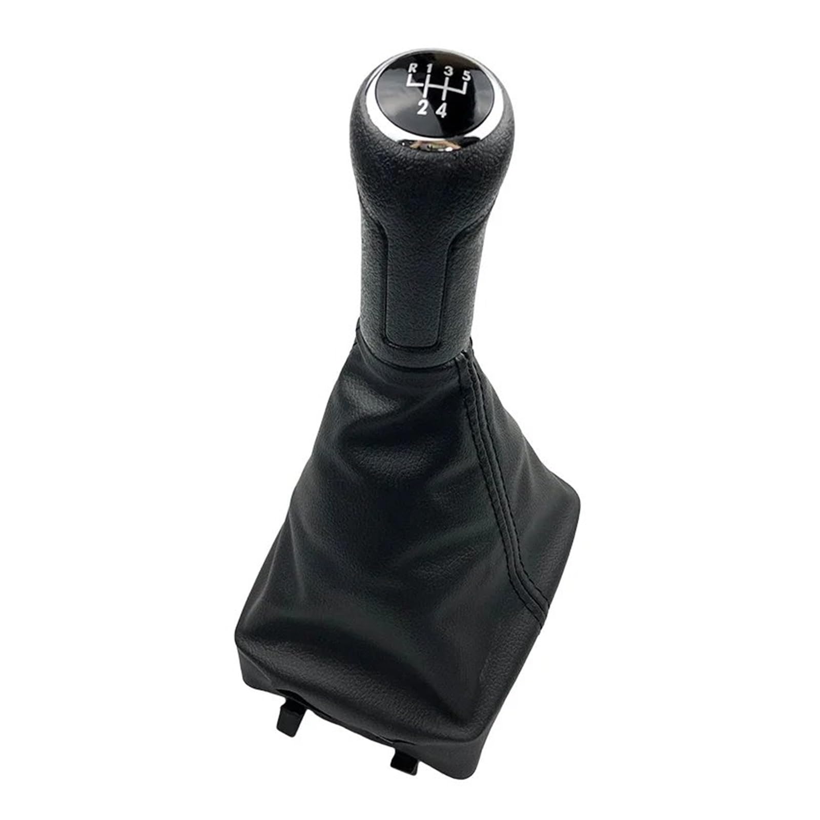 KUNYOS Boot Only/Knob with Boot Gear Stick Knob Stylish for VW Polo 9N 9N2 for GTI 2002-2006 2007-2009 Gear Shift Knob OE 6Qi711113 1 Shift with Boot/1