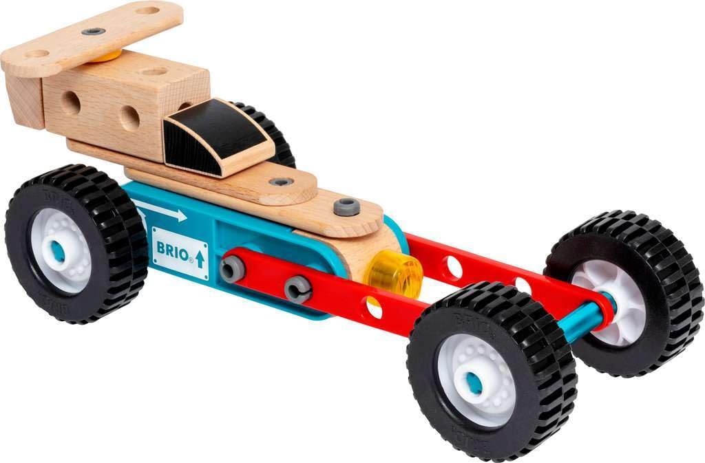 Example of an assembled BRIO Builder vehicle