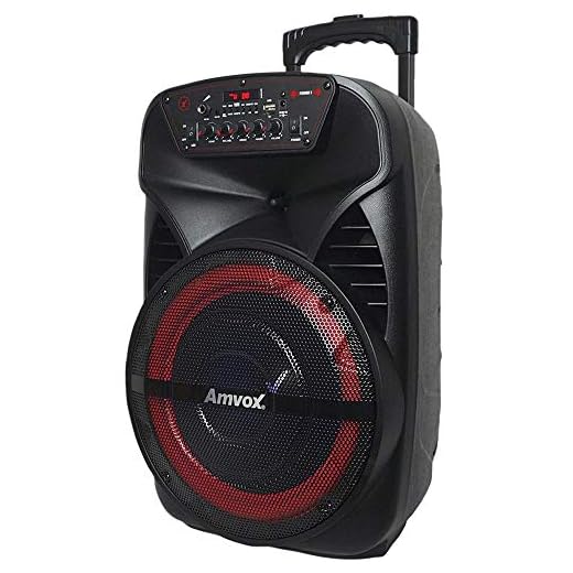 Caixa Amplificada Bluetooth Amvox 380w ACA 380 VIPER