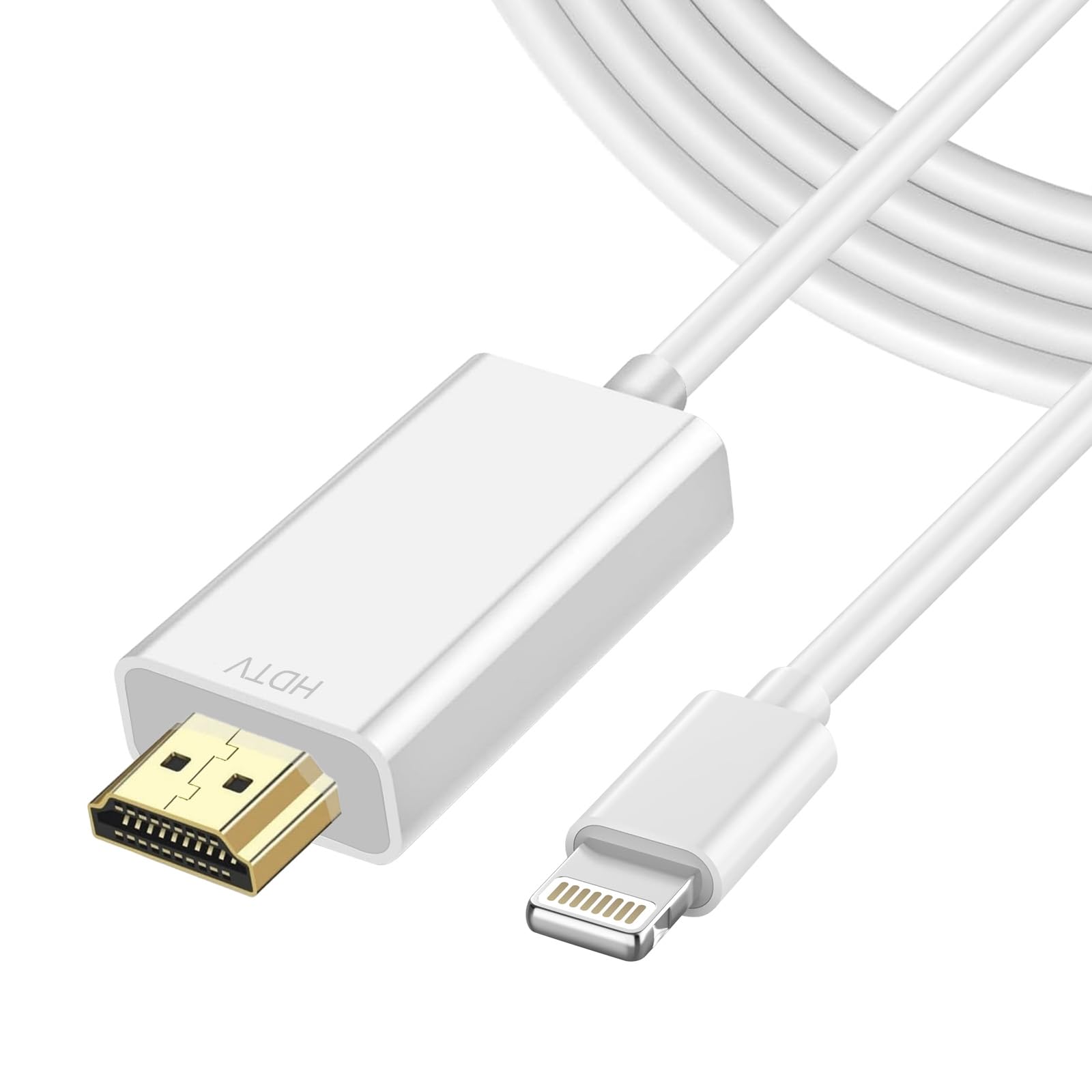 HDMIケーブル iPhone HDMI変換ケーブ ル 2m ライトニング HDMI Lightning Hdmi ミラーリング iphone テレビに映す ケーブル 電源不要 設定不要 携帯の画面をテ レビに映すライトニングケーブル 1080PフルHD hdmi ライトニング 音声同期出力 ゲーム遅延なし hdmi 変換ケーブル i-Phone/iPad/IOS対応【2025 MFi認証】