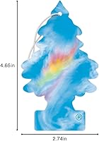 Vista 272 de Little Trees - Ambientador de árbol colgante que proporciona un aroma de larga duración para tu hogar o tu auto. Aroma Summer Linen, 24