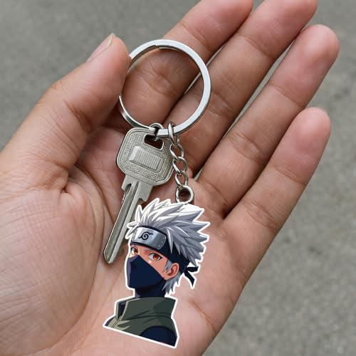 Image of Acrylic Anime & Cartoon Theme Keychain For Bike & Car | Birthday Return Gift For Kids | Gift For Girls & Boys