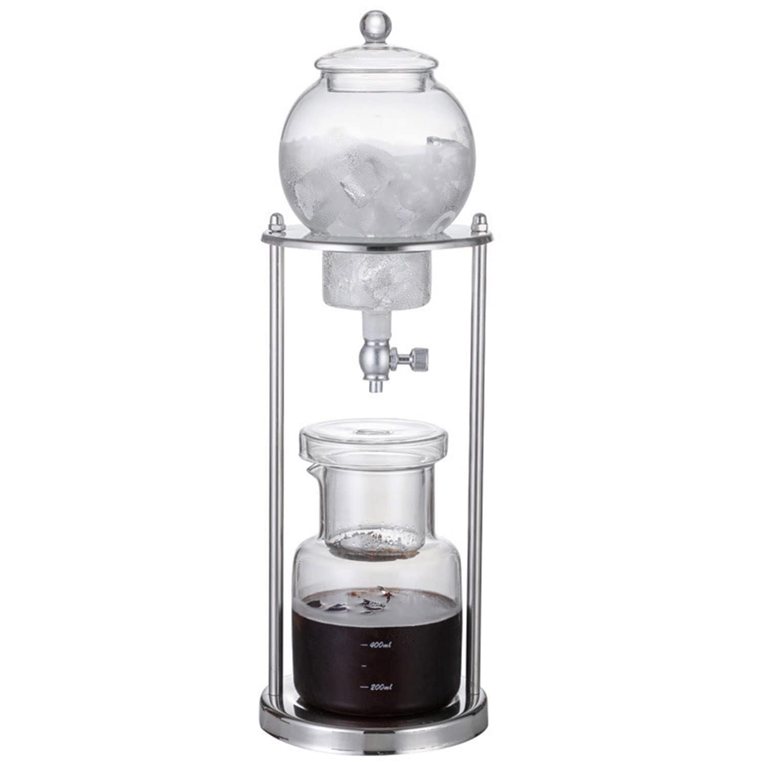 Cafetière glacée en verre borosilicaté anti amertume 600 ML