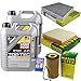 Produktbild QR-PARTS 69344998 Filter Set Inspektionspaket 10 Liter Motoröl Top Tec 4100 5W-40 MANN-FILTER Innenraumfilter Luftfilter Ölfilter