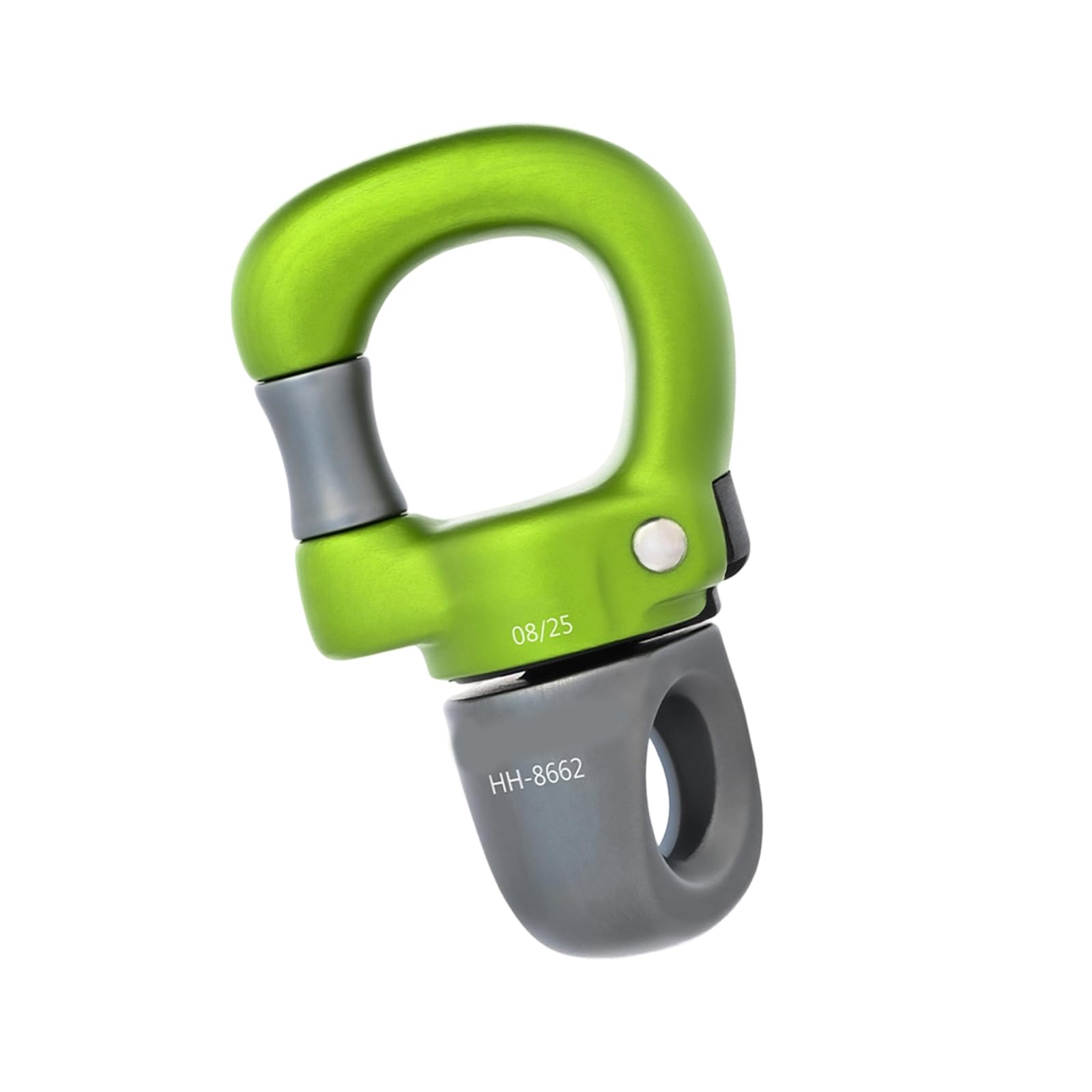 Conector giratorio de 360 grados, mosquetón de escalada con bloqueo automático, accesorios de conexión rápida duradera