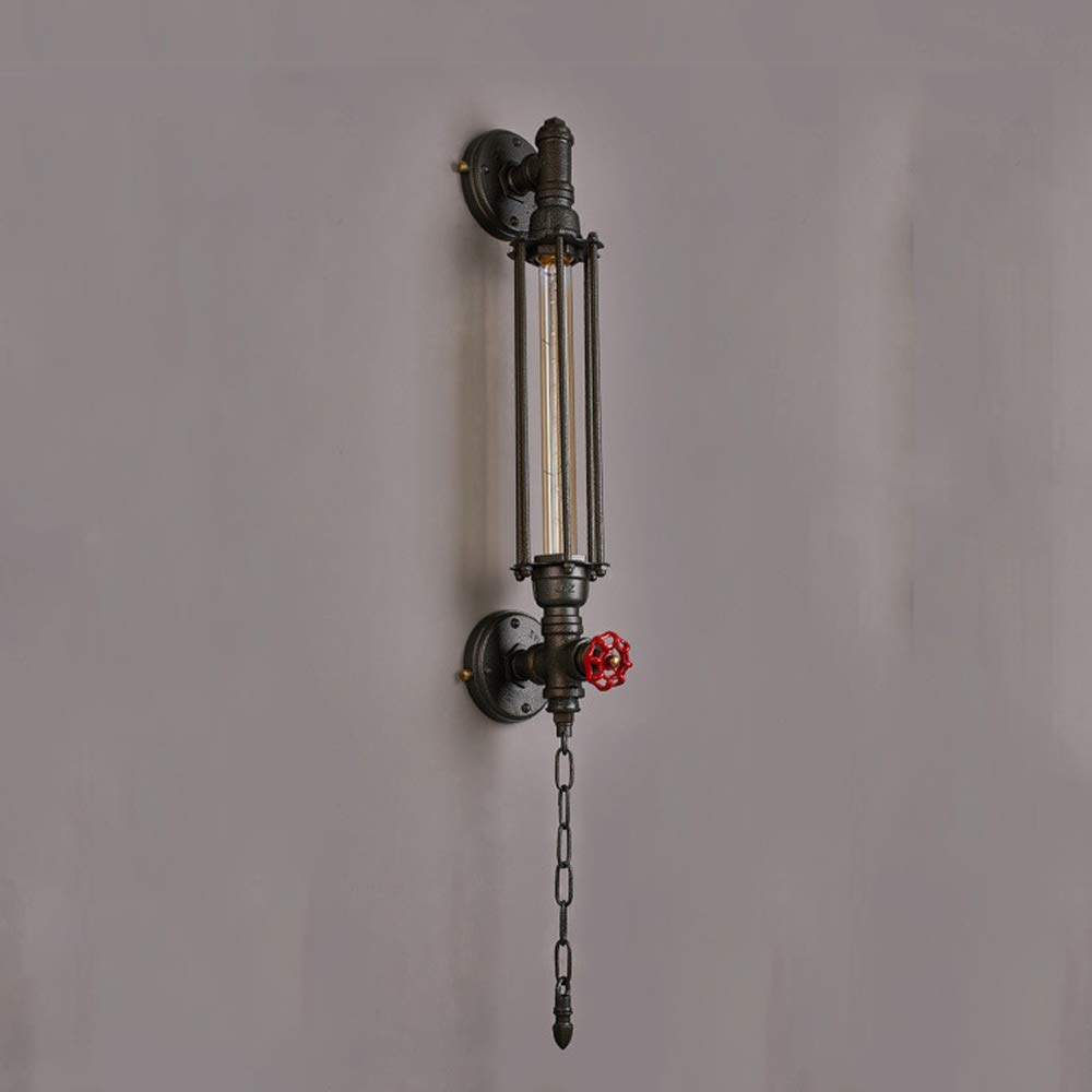 Lámpara, lámpara de pared de vidrio posmoderna, lámpara de pared de Arte de Hierro Creativo nórdico, lámpara de pared con Base G9 Simple, lámpara adecuada para dormitorio, mesita de Noche, Sala de es