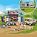 LEGO Friends Horse Show Trailer 41722, Horse Toy with 2 Horse Figures, SUV Car, and Riding Accessories, Toy Horse and Trailer Building Set for Kids Girls Boys Age 8+ Years Old
