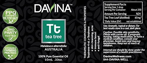 Aceite Esencial Árbol de Té 10ml Davina miniatura 2