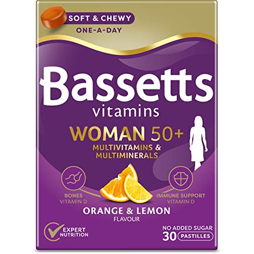 Bassett's Vitamins Woman 50+ Multivitamins & Multiminerals Orange & Lemon 30's